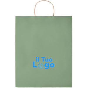 Busta regalo grande. 90gr/mq - personalizzabile con logo