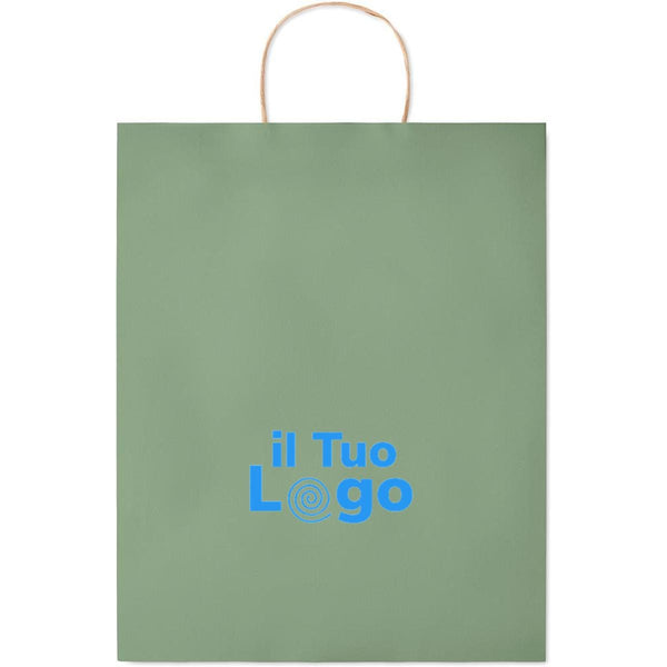 Busta regalo grande. 90gr/mq - personalizzabile con logo
