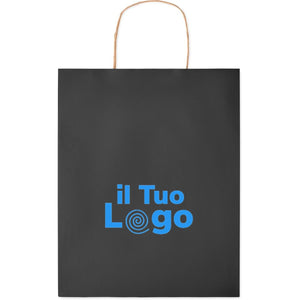 Busta regalo media. 90gr/mq - personalizzabile con logo