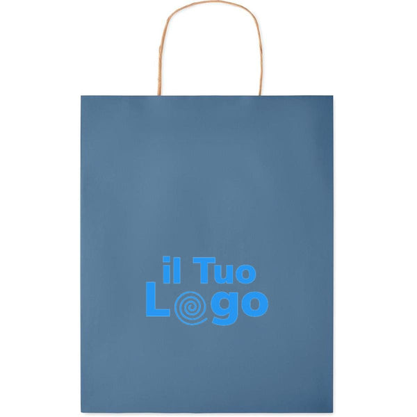 Busta regalo media. 90gr/mq - personalizzabile con logo