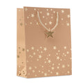 Busta regalo natalizia Oro - personalizzabile con logo