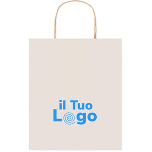 Busta regalo piccola. 90gr/mq - personalizzabile con logo