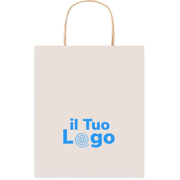 Busta regalo piccola. 90gr/mq - personalizzabile con logo