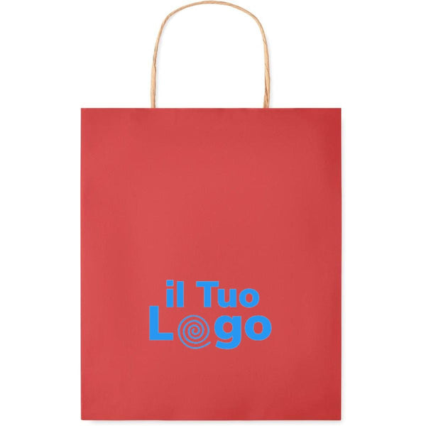 Busta regalo piccola. 90gr/mq - personalizzabile con logo
