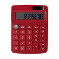 Calcolatrice Arabela rosso - personalizzabile con logo