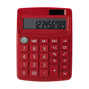 Calcolatrice Arabela rosso - personalizzabile con logo