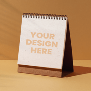 Calendario in carta piantabile - personalizzabile con logo