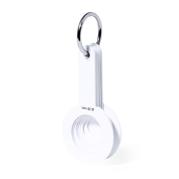 Calibro Iswud bianco - personalizzabile con logo