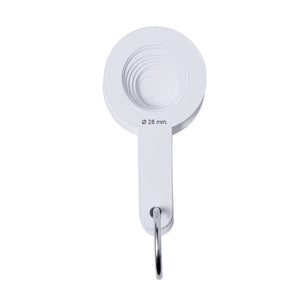 Calibro Iswud bianco - personalizzabile con logo