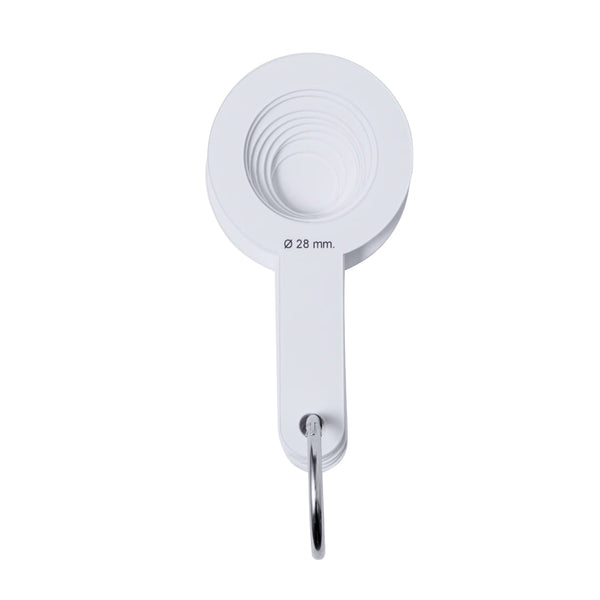 Calibro Iswud bianco - personalizzabile con logo