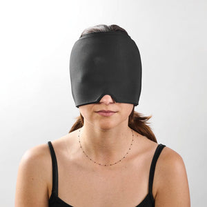 Calotta di compressione Nero - personalizzabile con logo