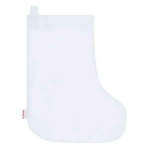 Calza Mordy bianco - personalizzabile con logo