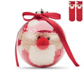 Calzino di Babbo Natale Rosso - personalizzabile con logo
