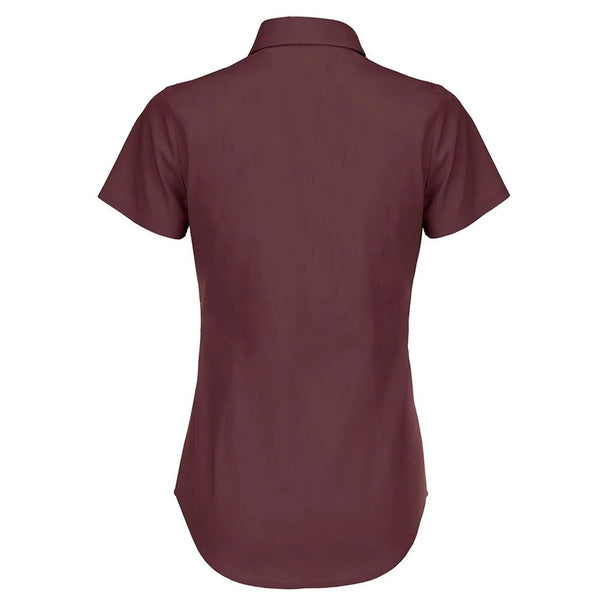 Camicia Black Tie Manica Corta Donna - personalizzabile con logo