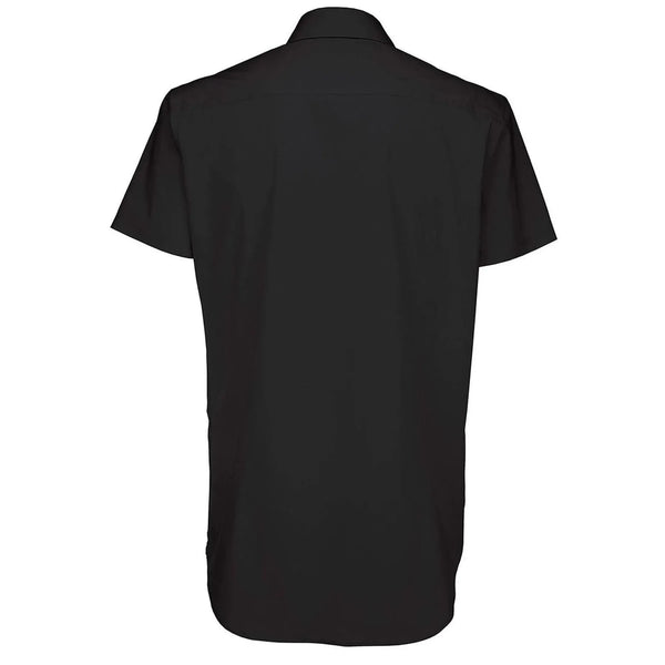 Camicia Black Tie Manica Corta Uomo - personalizzabile con logo