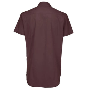 Camicia Black Tie Manica Corta Uomo - personalizzabile con logo