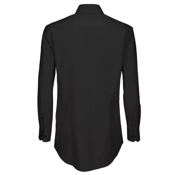 Camicia Black Tie Manica Lunga Uomo - personalizzabile con logo