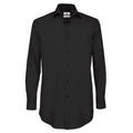 Camicia Black Tie Manica Lunga Uomo nero / S - personalizzabile con logo