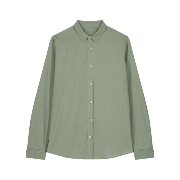 Camicia Donna In Popeline Relaxed Stella Styler Shirt kaki / XS - personalizzabile con logo