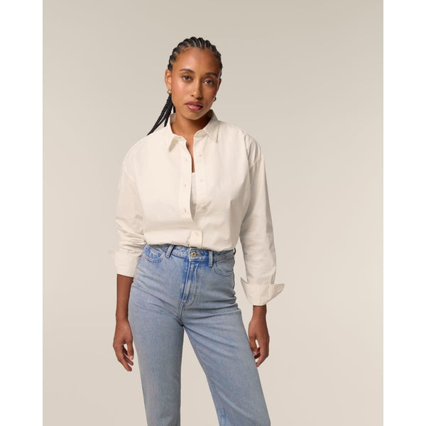 Camicia Donna In Popeline Relaxed Stella Styler Shirt - personalizzabile con logo
