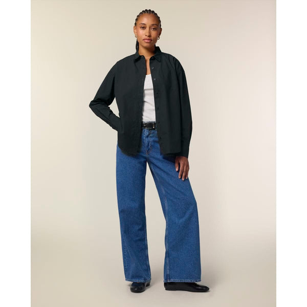 Camicia Donna In Popeline Relaxed Stella Styler Shirt - personalizzabile con logo