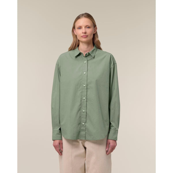 Camicia Donna In Popeline Relaxed Stella Styler Shirt - personalizzabile con logo