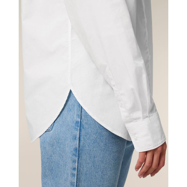 Camicia Donna In Popeline Relaxed Stella Styler Shirt - personalizzabile con logo