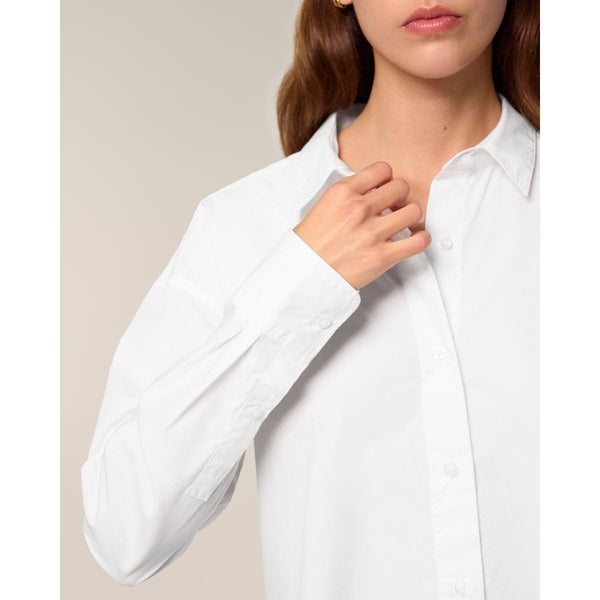 Camicia Donna In Popeline Relaxed Stella Styler Shirt - personalizzabile con logo