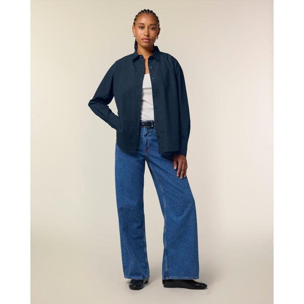 Camicia Donna In Popeline Relaxed Stella Styler Shirt - personalizzabile con logo