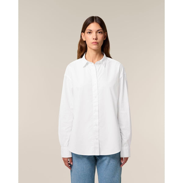 Camicia Donna In Popeline Relaxed Stella Styler Shirt - personalizzabile con logo
