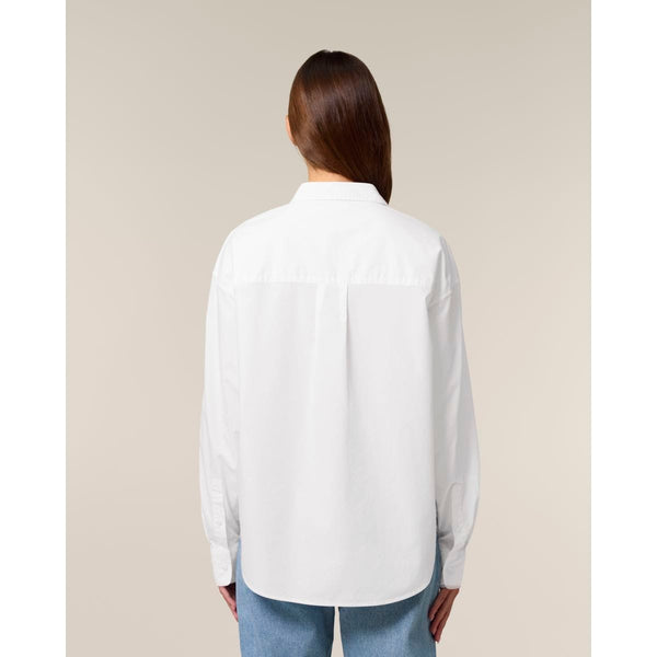 Camicia Donna In Popeline Relaxed Stella Styler Shirt - personalizzabile con logo
