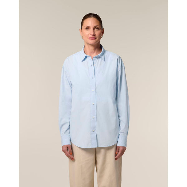 Camicia Donna In Popeline Relaxed Stella Styler Shirt - personalizzabile con logo
