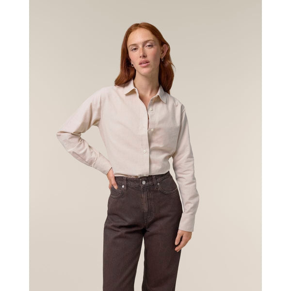 Camicia Donna Oxford Stella Oxford Shirt - personalizzabile con logo