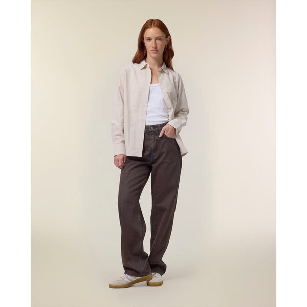 Camicia Donna Oxford Stella Oxford Shirt - personalizzabile con logo