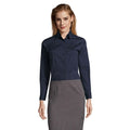 Camicia Eden  Donna 140G blu navy / XS - personalizzabile con logo
