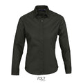 Camicia Eden  Donna 140G Nero / XS - personalizzabile con logo