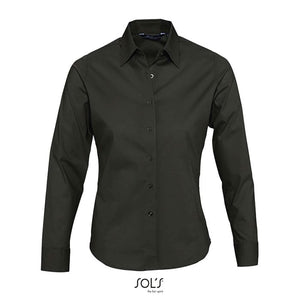 Camicia Eden  Donna 140G Nero / XS - personalizzabile con logo