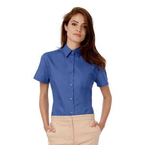 Camicia Heritage Manica Corta Donna - personalizzabile con logo