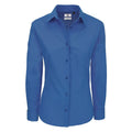 Camicia Heritage Manica Lunga Donna blu / XS - personalizzabile con logo