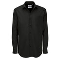 Camicia Heritage Manica Lunga Uomo nero / S - personalizzabile con logo