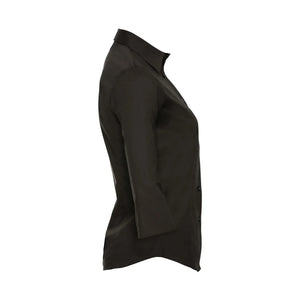 Camicia Ladies 3/4 Sleeve Easy Care Fitted - personalizzabile con logo