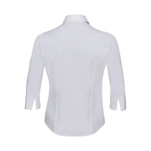 Camicia Ladies 3/4 Sleeve Easy Care Fitted - personalizzabile con logo