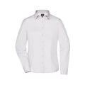 Camicia Ladies Business  Longsleeve bianco / XS - personalizzabile con logo