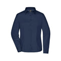 Camicia Ladies Business  Longsleeve blu / XS - personalizzabile con logo