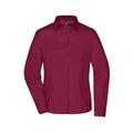 Camicia Ladies Business  Longsleeve bordeaux / XS - personalizzabile con logo
