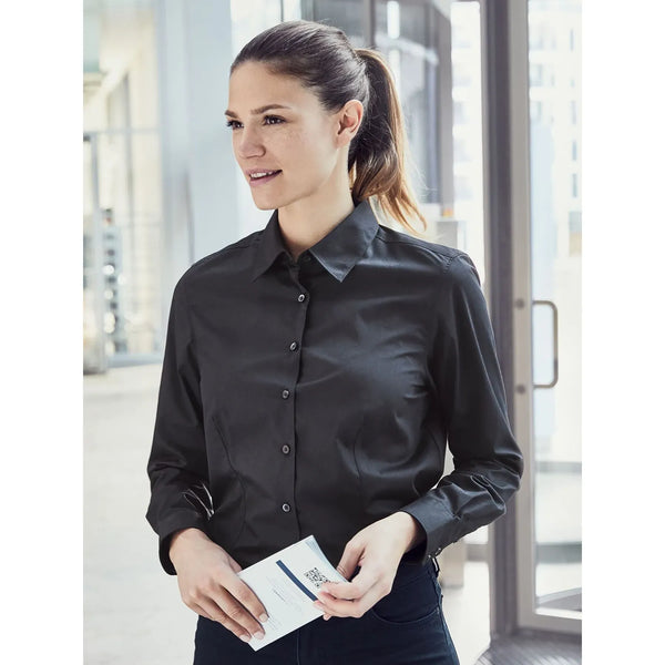 Camicia Ladies Business  Longsleeve - personalizzabile con logo