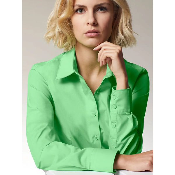 Camicia Ladies Business  Longsleeve - personalizzabile con logo