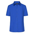 Camicia Ladies Business  Shortsleeve royal / XS - personalizzabile con logo