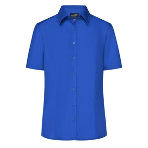 Camicia Ladies Business  Shortsleeve royal / XS - personalizzabile con logo