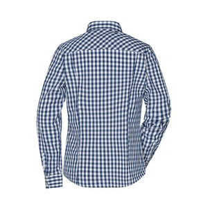 Camicia Ladies Checked Blouse - personalizzabile con logo